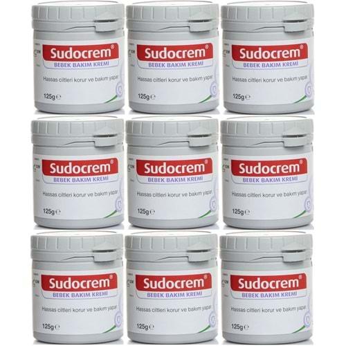 Sudocrem Cilt Bebek Bakım - Pişik Kremi 125GR (9 Lu Set)