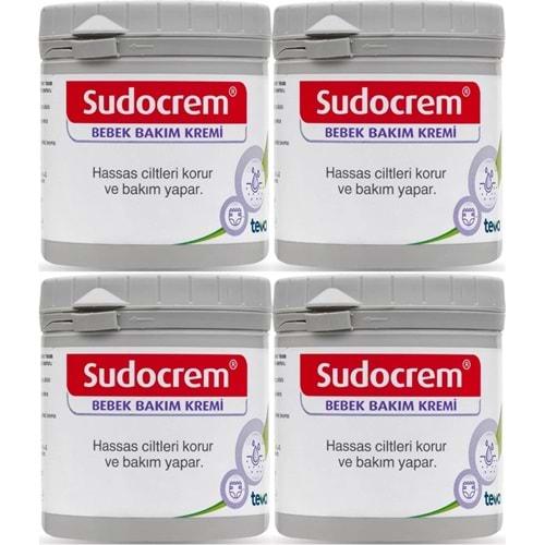Sudocrem Cilt Bebek Bakım - Pişik Kremi 250GR (4 Lü Set)