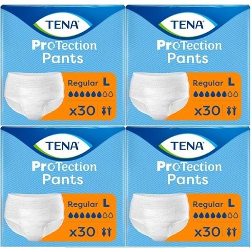 Tena ProTection Pants Regular Emici Külot Yetişkin Bezi L - Büyük - Large 120 Adet