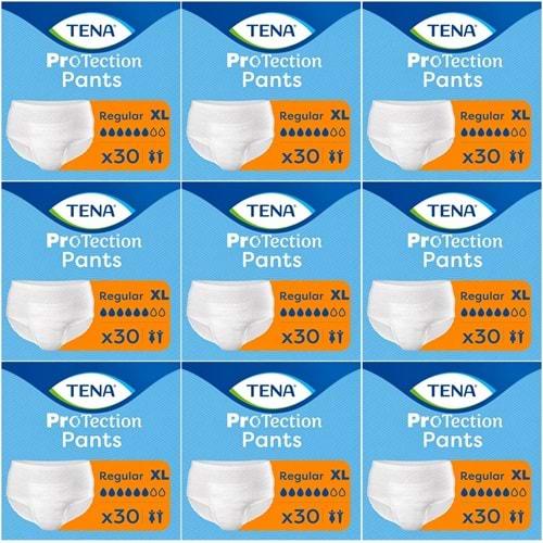 Tena ProTection Pants Regular Emici Külot Yetişkin Bezi XL - Ekstra Büyük - Extra Large 270 Adet