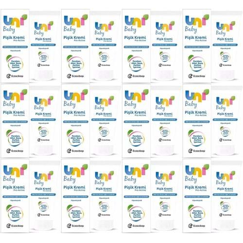 Uni Baby Pişik Kremi 75ML (12 Li Set)