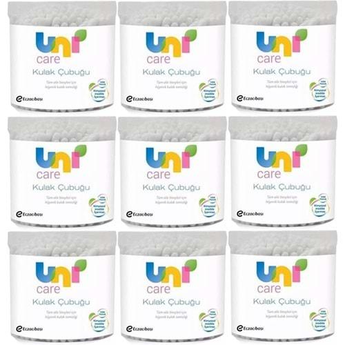Uni Baby Kulak Temizleme Çubuğu 100 Adet (9 Lu Set)