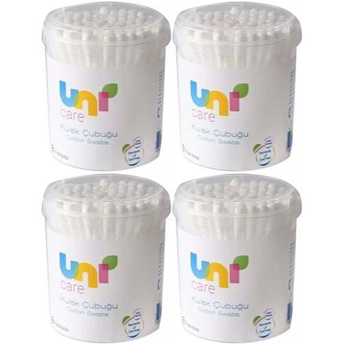 Uni Baby Kulak Temizleme Çubuğu 200 Adet (4 Lü Set)