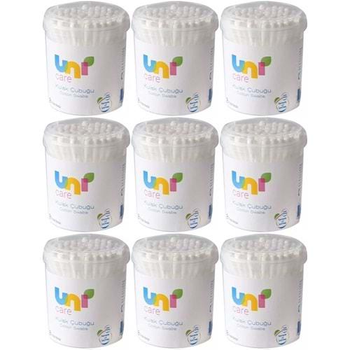 Uni Baby Kulak Temizleme Çubuğu 200 Adet (9 Lu Set)