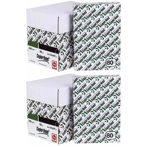 Copier Bond (Ve-Ge) A4 80GR/M2 Fotokopi Kağıdı 5000 Adet (10PK*500)
