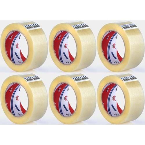 Ve-Ge Koli Bandı / Bant FİL 1 . Kalite 100 Metre (45mm*100 Metre) (6 Lı Set)