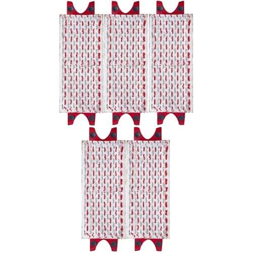 Vileda Ultramat Mikrofiber Yedek Mop (5 Li Set)