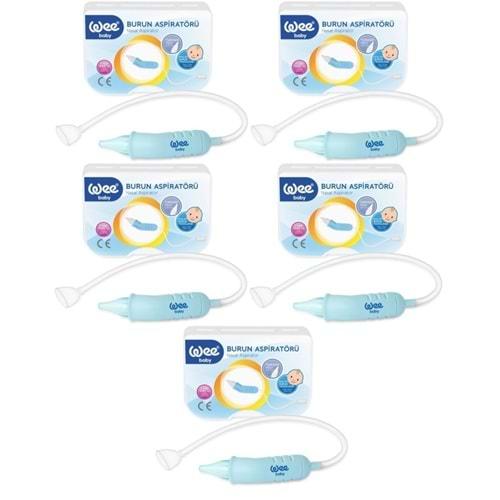Wee Baby Burun Aspiratörü Nasal (Yeni Saklama Kabı Kutulu) (5 Li Set) (WEE162)