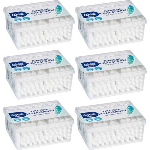 Wee Baby Emniyetli Kulak Çubuğu 60 Lı Pk (WEE-894) (6 Lı Set)