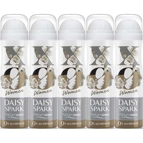 XO Deodorant 150ML Women-Kadın Daisy Spark (5 Li Set)